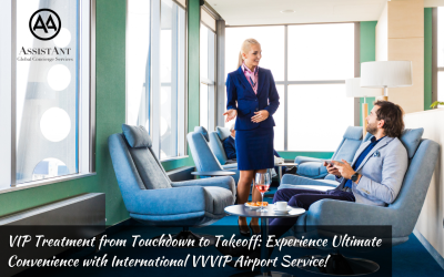 VIP Treatment from Touchdown to Takeoff: Experience Ultimate Convenience with International VVVIP Airport Service!