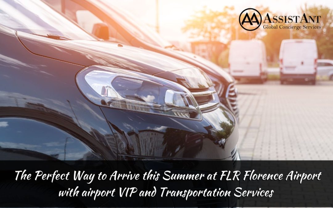 The Perfect Way to Arrive this Summer at FLR Florence Airport with airport VIP and Transportation Services
