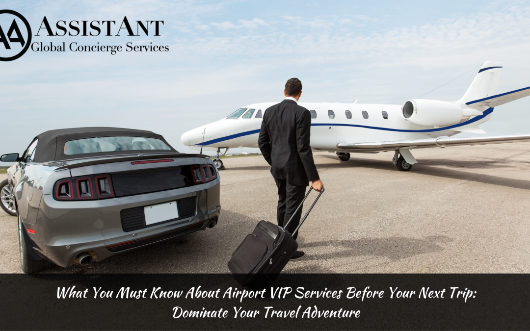 What You Must Know About Airport VIP Services Before Your Next Trip: Dominate Your Travel Adventure